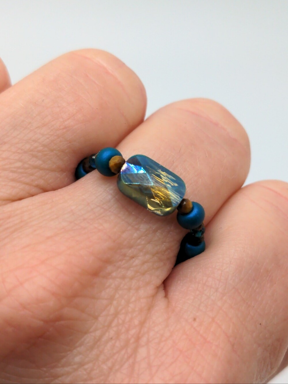 381MIDALANE Handcrafted Baguette Stone Ring